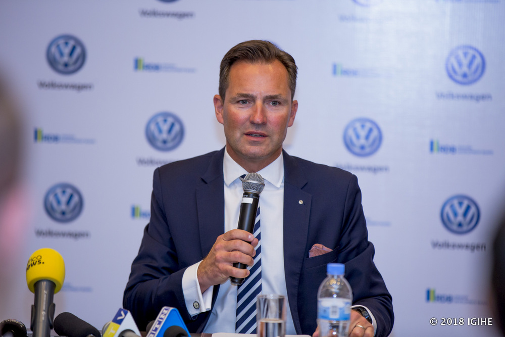 The Managing Director of Volkswagen in South Africa, Thomas Schafer