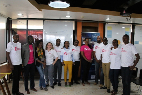 Tigo, Reach for Change group photo at the launch