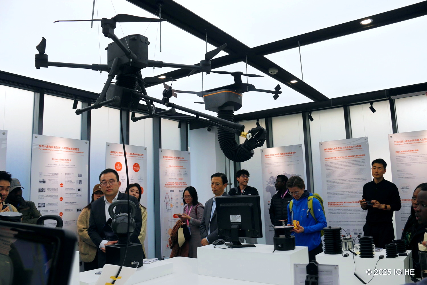 Tongzhou is also home to industries involved in robotics.