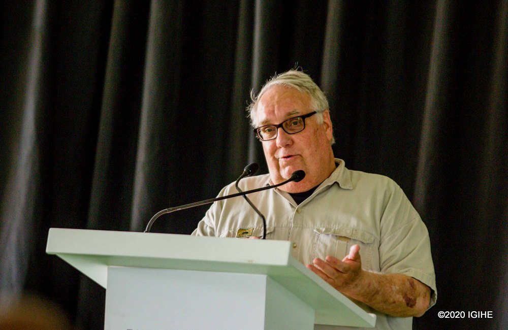 The function was attended by Howard Graham Buffett, an American businessman whose foundation has supported the development of this project,