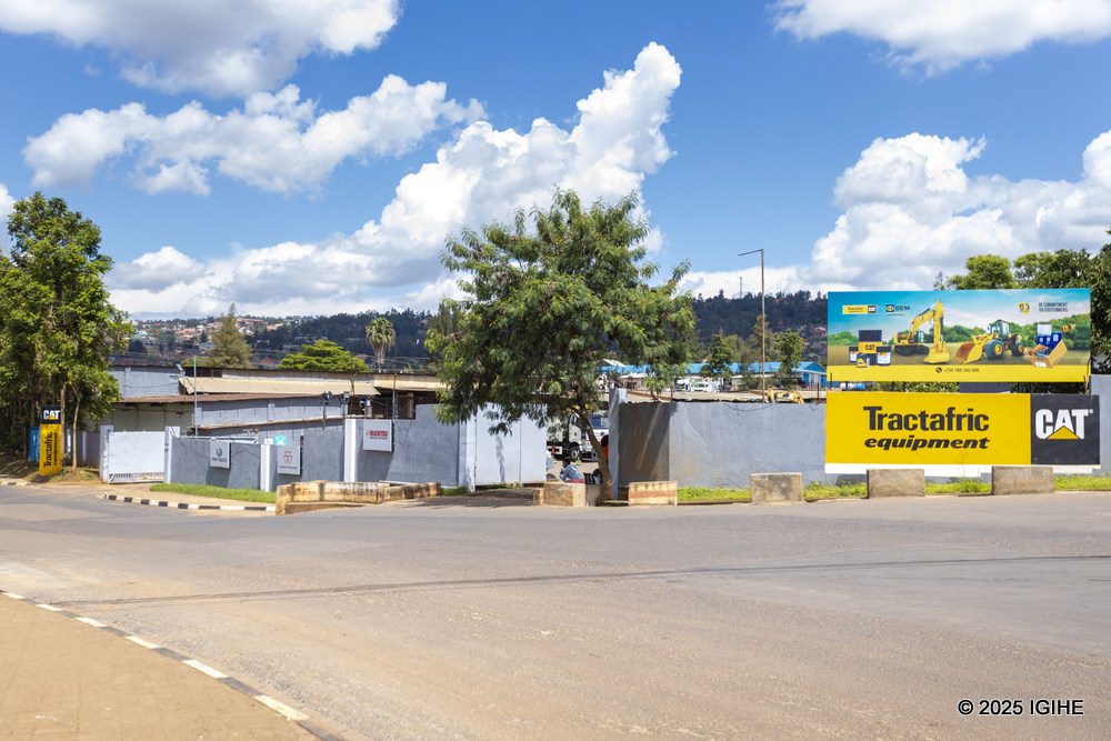 Tractafric Equipment is located along the road Gikondo-Magerwa