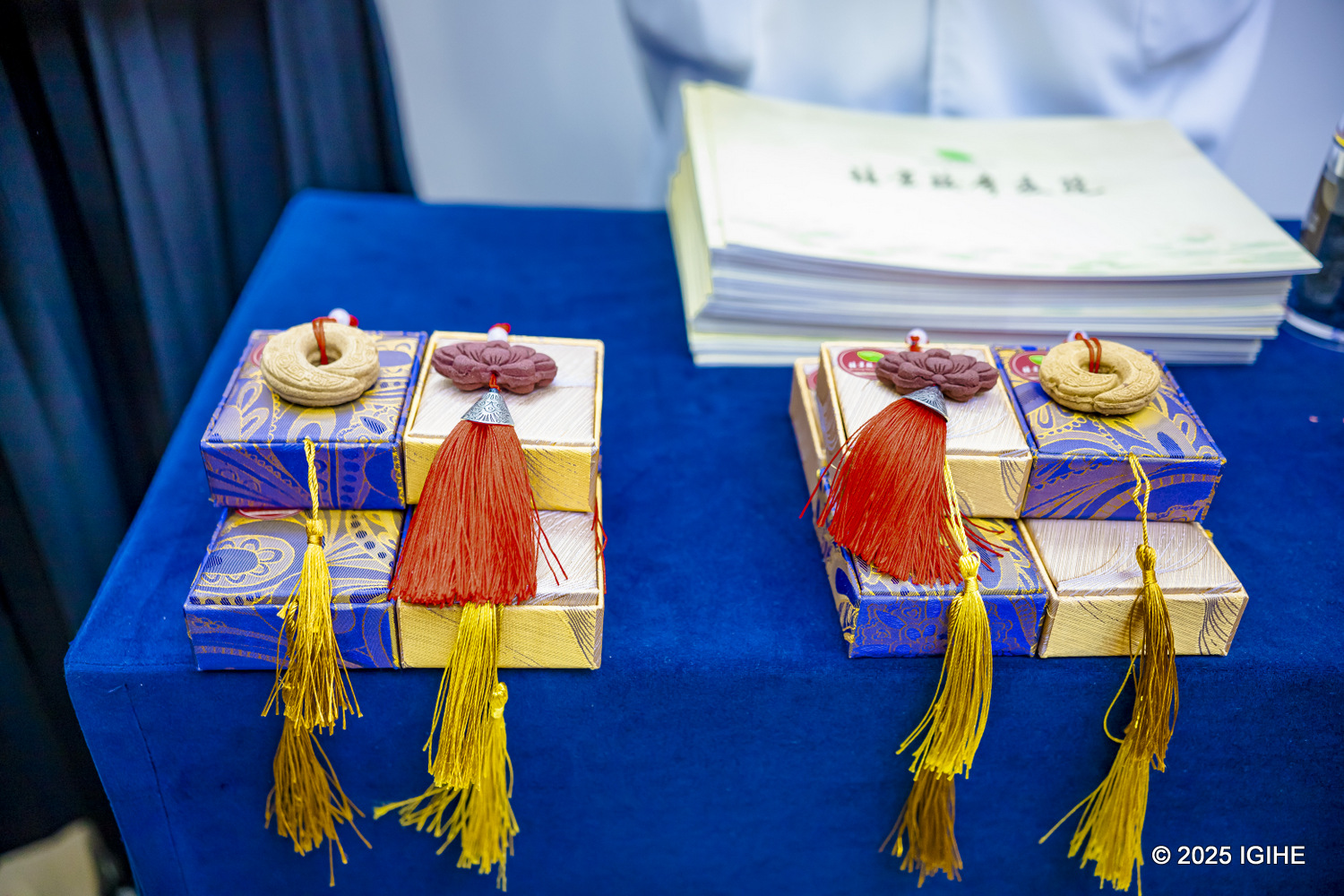 Traditional Chinese charms are also provided to the patients.