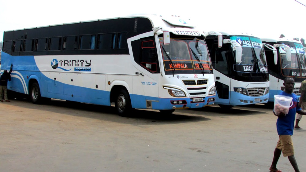Trinity Bus Terminal in Kampala