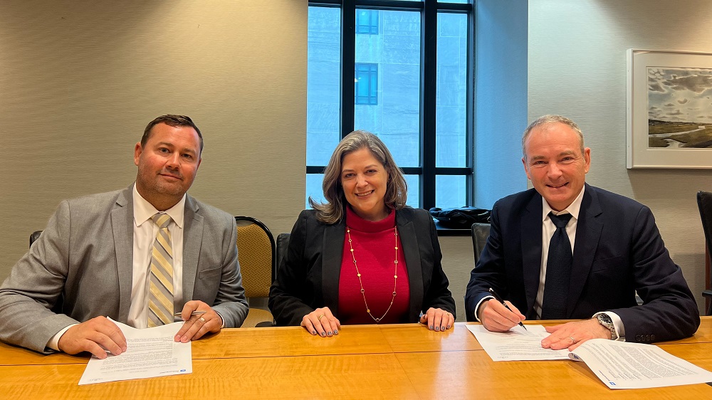 Trinity Metals and the United States signed a preliminary agreement, which is expected to be followed by a binding agreement.