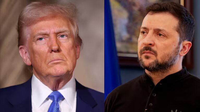 Trump insists that Zelensky's statement is "very harmful to the peace negotiations with Russia."