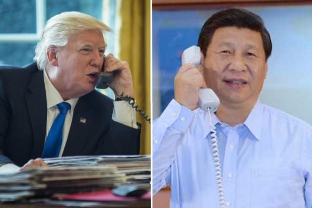 In the phone talks initiated by U.S. President Donald Trump, Xi said that recalibrating the direction of the giant ship of China-U.S. relations requires the two sides to take the helm and set the right course.