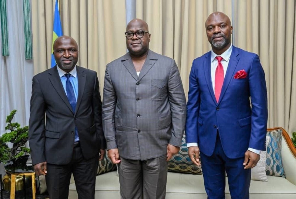 On December 22, 2025, DRC President Félix Tshisekedi Tshilombo hosted two Congolese expatriates from the United States, Jean-Claude Mubenga and Kalonji Kabamba wa Mulumba.