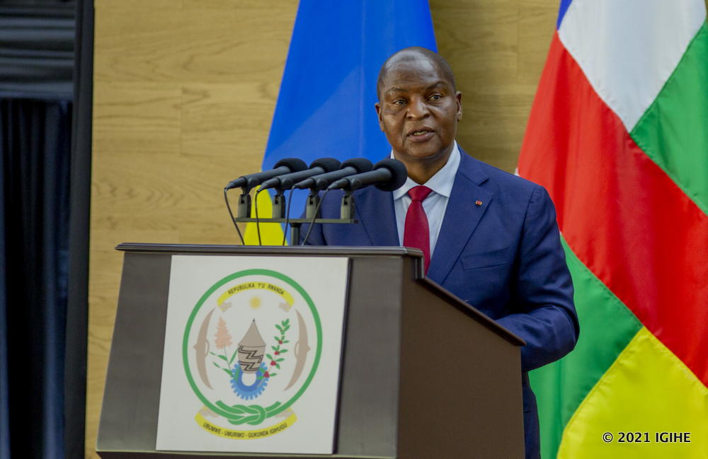President Touadéra thanked Kagame for inviting him to Rwanda noting that it is of great significance to both countries’ relations.