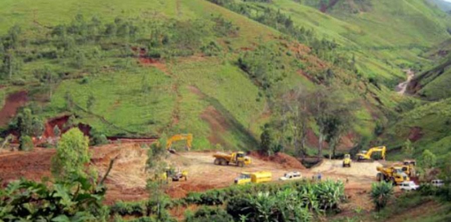 Image of the Twangiza gold mine courtesy of Banro Corporation.