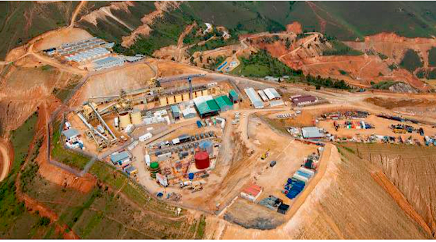 Twangiza gold mine, located in the rebels-controlled South Kivu province, DRC.
