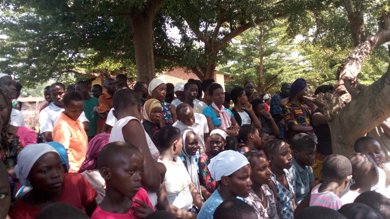 Young girls studying at various schools in Bugarama sector of Rusizi district