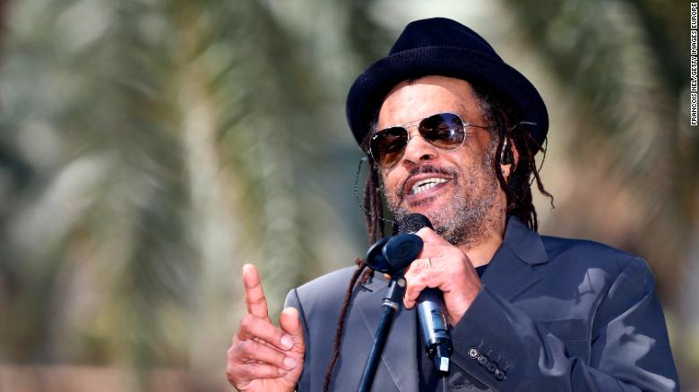 Astro, pictured in 2015 in Dubai, United Arab Emirates, was part of UB40 for more than 30 years. Photo CNN