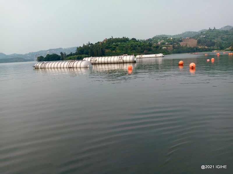 The boat capsized after crossing the area designated for extraction of methane gas in Lake Kivu.