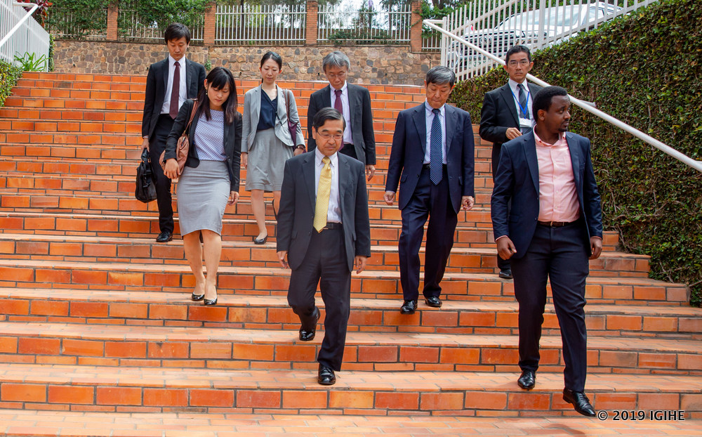 The President of Japan International Cooperation Agency (JICA), Shinichi Kitaoka has today visited Kigali Genocide Memorial