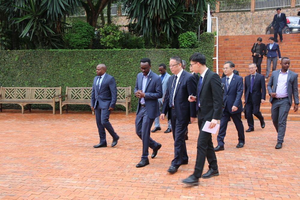 A delegation of Chinese led by the Vice Chairman of the Chinese People’s Political Consultative Committee, Jianbang Zheng yesterday visited Kigali Genocide Memorial
