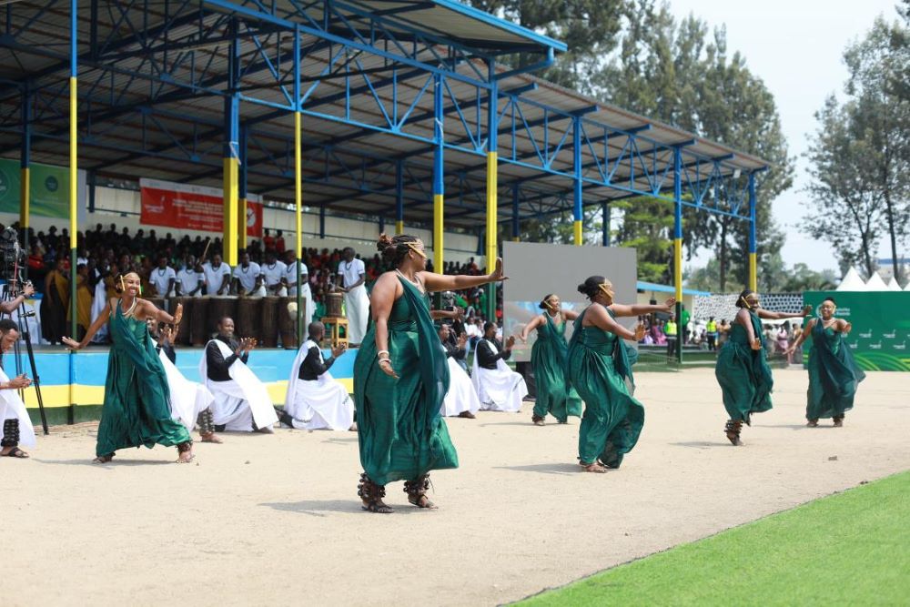 The celebrations were also marked by traditional performances 