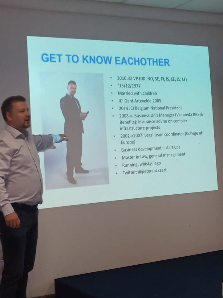 The Belgium trainer, Peter Anckaert, shared insights into attributes of a good corporate leader and manager 