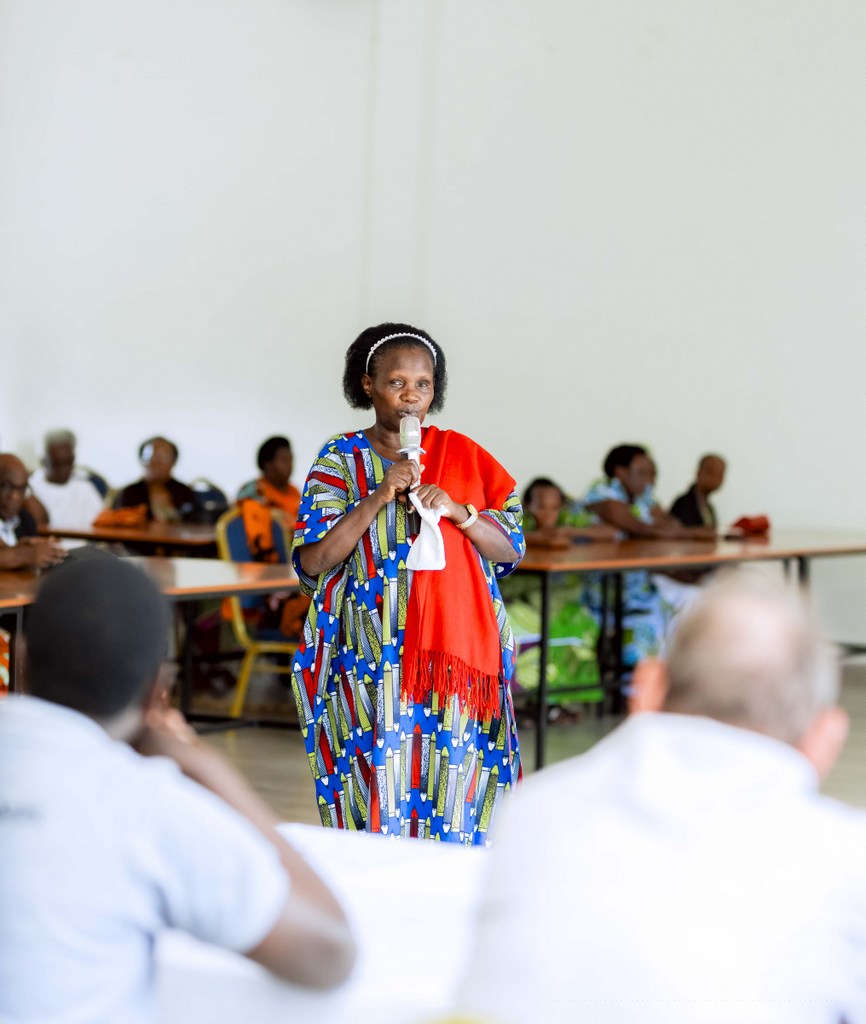 One of the residents, Agnes Mukandanga, shared her gratitude for the visit and what it symbolized.