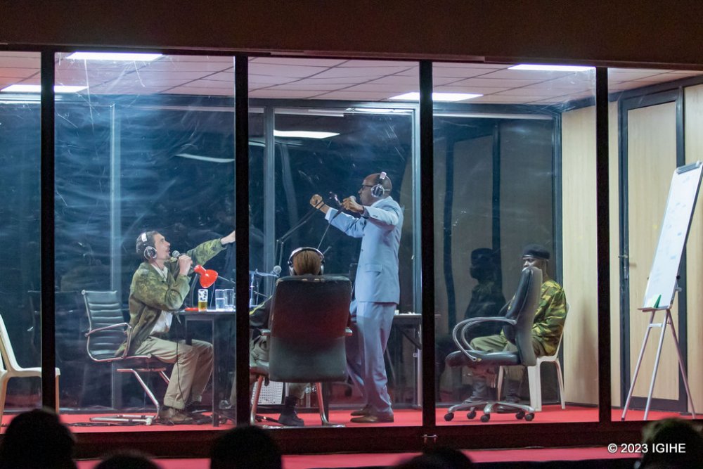 The role of RTLM was acted out at Kigali Convention Centre in the evening of 8th April 2023.