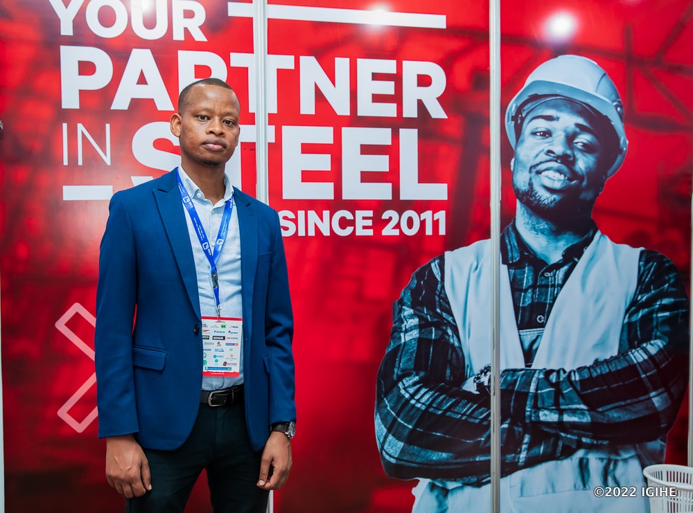 John Rutaha, Commercial Manager at SteelRwa said that the exhibition will help them create new connections.