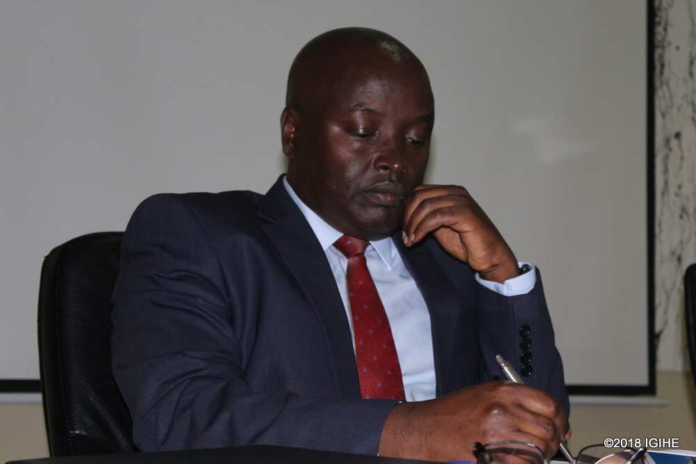 RIB Secretary General, Col. Jeannot Ruhunga 