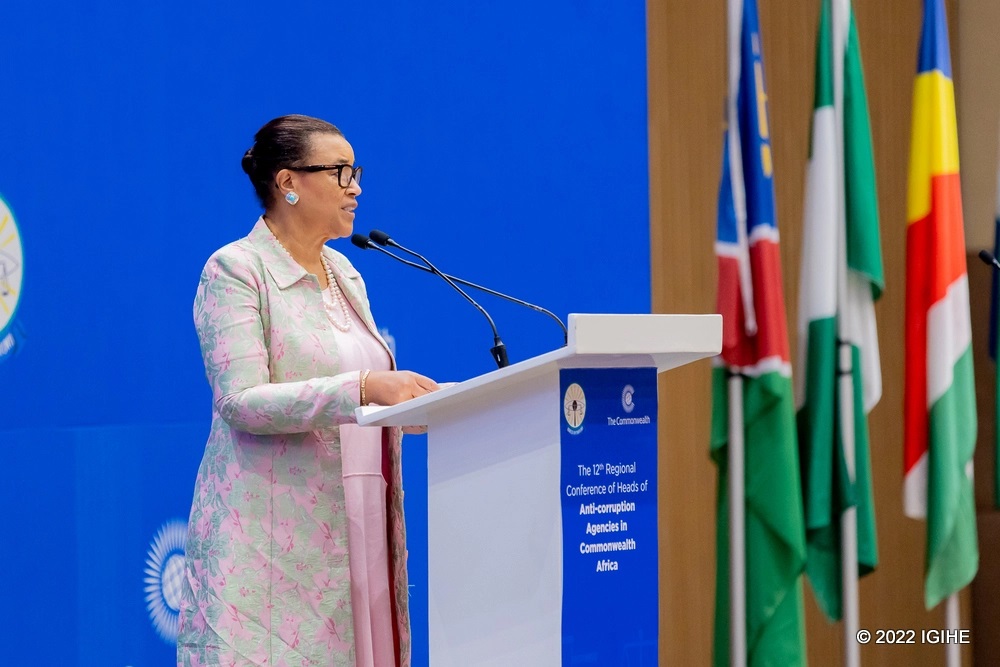 The Secretary General of Commonwealth, Patricia Scotland has said that corruption hinders the journey towards sustainable development.