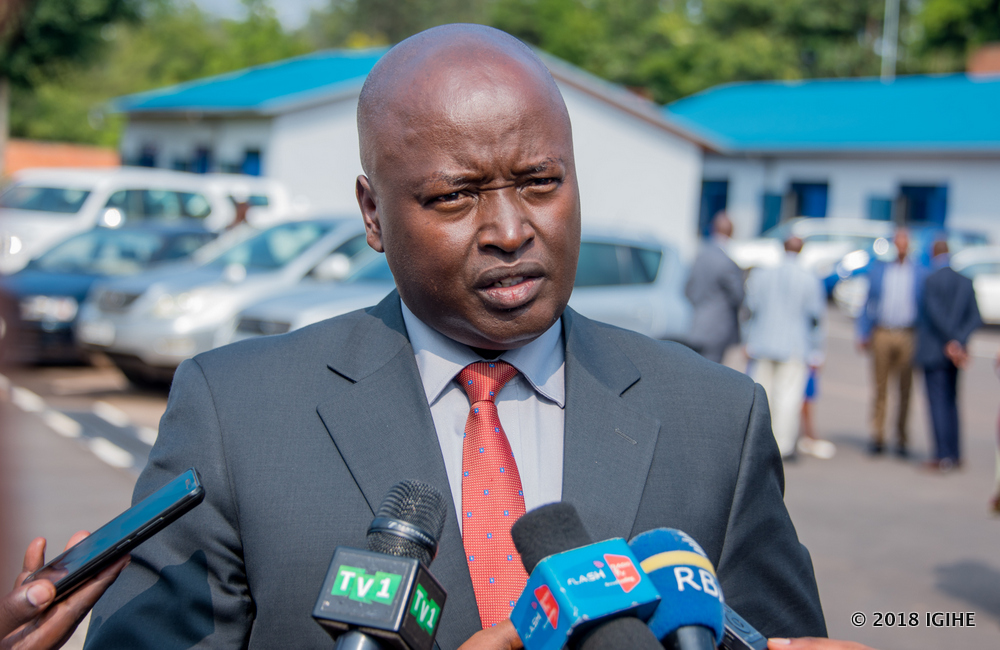 Rwanda Investigation Bureau (RIB)' Secretary General, Col. Jeannot Ruhunga