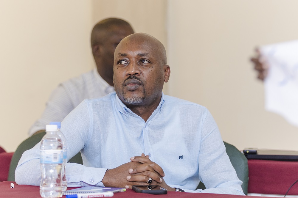 RNMU Secretary-General, Rurangwa Gerard, at the event.