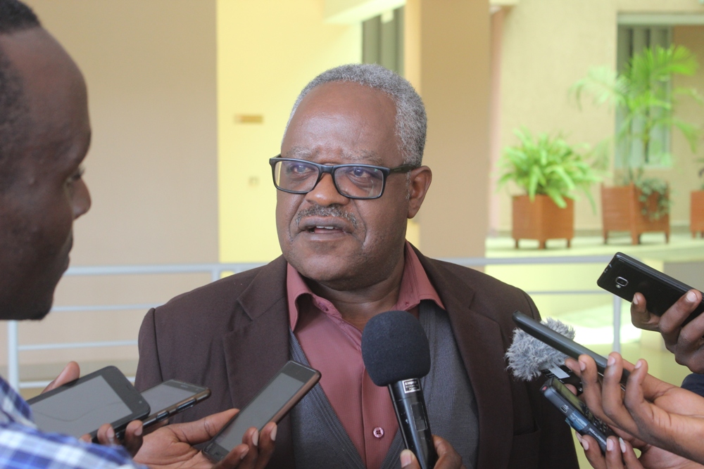 The executive secretary of Peace and Justice Commission in Catholic Church, father Gasana Vincent