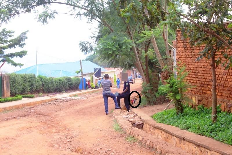 The location where the body has been found.