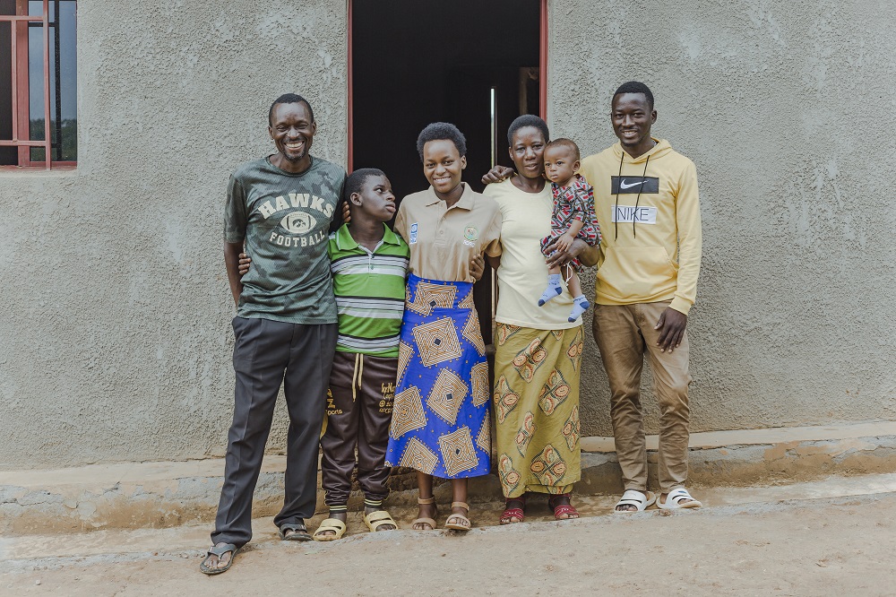 Dushimirimana's family expects a lot from her. 