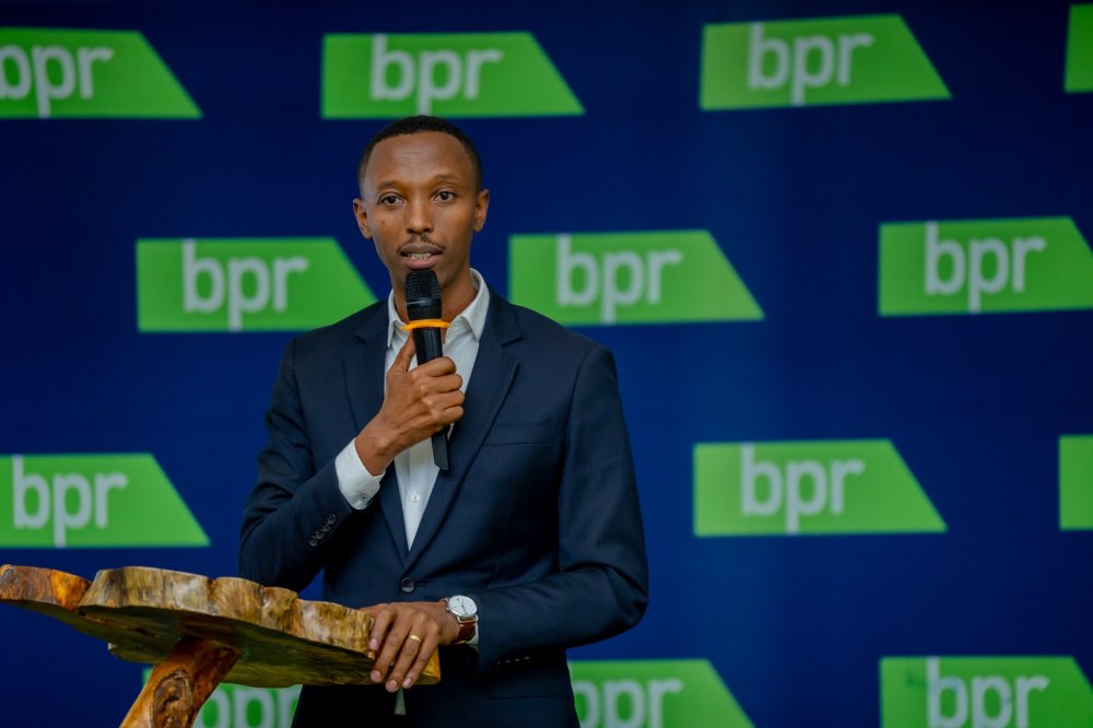Xavier Shema Mugisha, Executive Director Commercial Businesses at BPR Bank Rwanda, expressed delight at joining the customers of the Eastern Province to celebrate the achievements of the 50 years since BPR Bank Rwanda was founded.