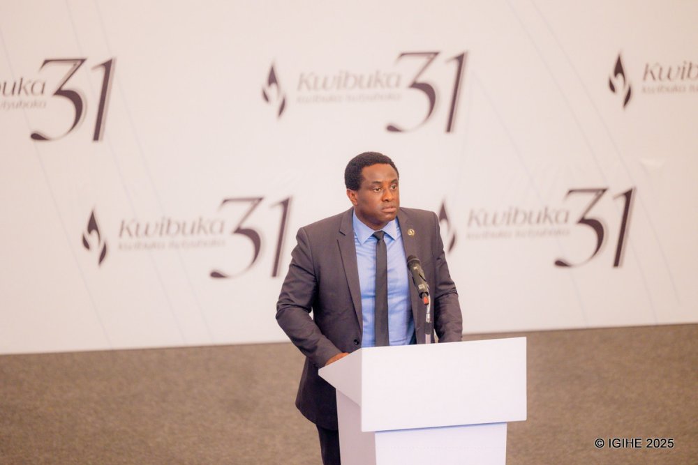 GTBank Rwanda's Managing Director, Emmanuel Ejizu, spoke about how ethnic divisions introduced by Western colonialists were for their own benefit.