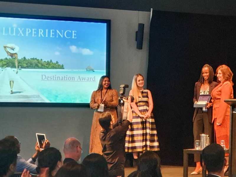 Visit Rwanda was presented with the award in the destination category at the opening ceremony of the travel trade show