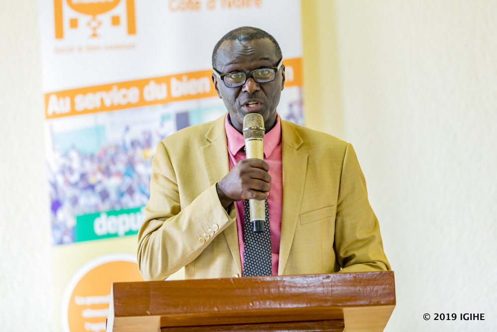 Dr. Octave Semwaga applauded the development that INADES in bringing to the agriculture and animal resources sector in Rwanda.
