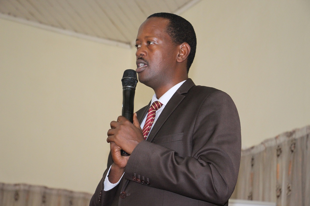 The CEO of Agaciro development Fund ,Jack Kayonga.