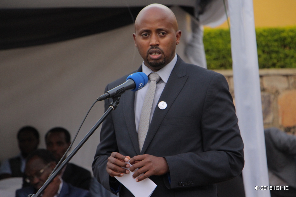 RBA Director General, Arthur Asiimwe speaks at the event yesterday