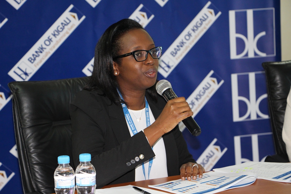 The CEO of BK, Dr Diane Karusisi