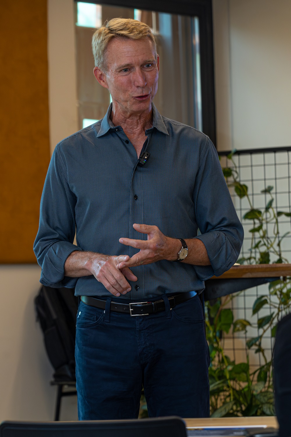 The CEO of Bigger Future and Global Transact, Dave Ormesher.