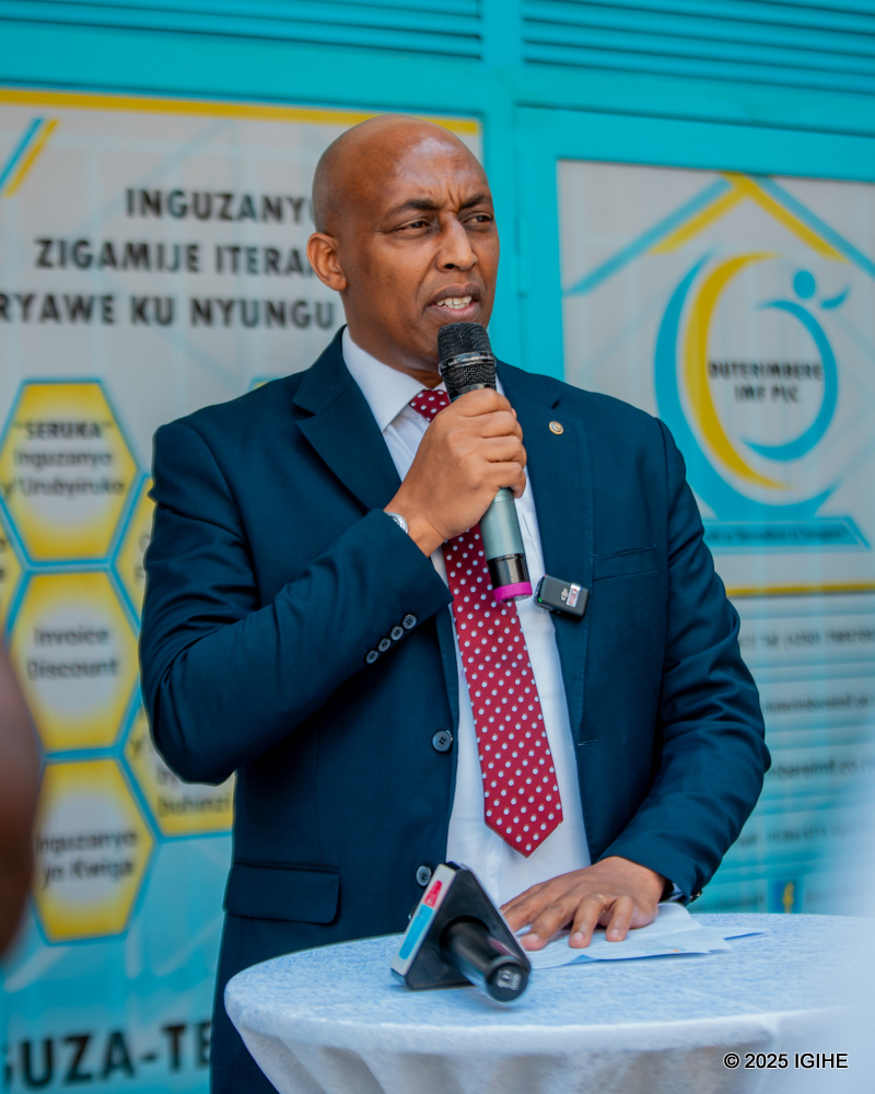The CEO of Duterimbere IMF Plc, Alphonse Ngabonziza, stated that the branch was opened in response to requests from residents of the area.