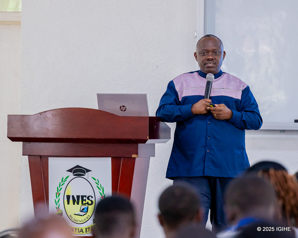 The Executive Director of GER-Rwanda, Innocent Musore also joined the launch at INES-Ruhengeri.