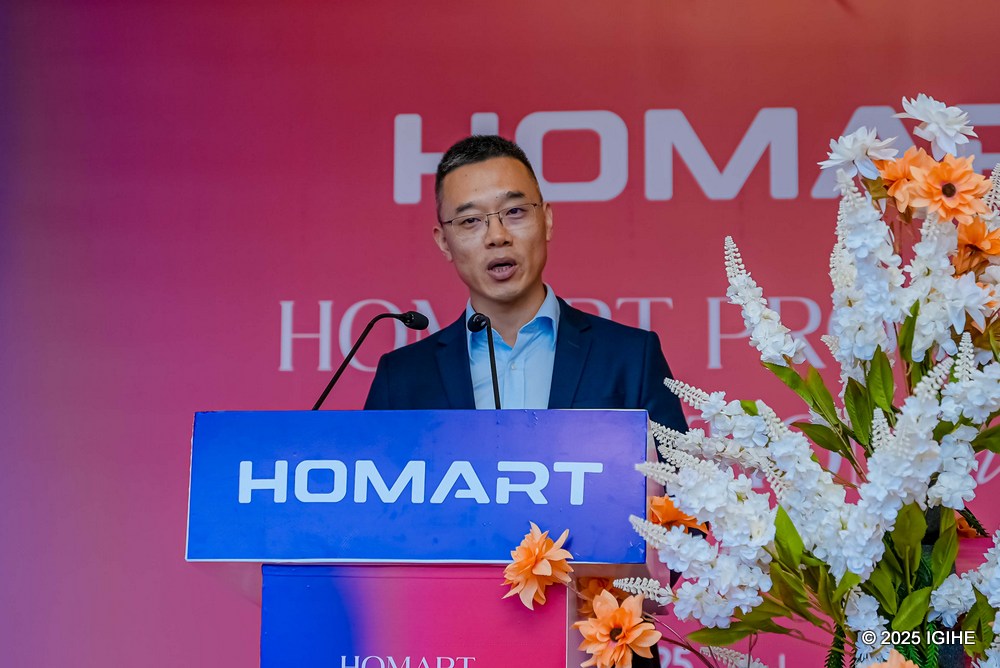 Simon Lee, the CEO of Homart Group, thanked their partners and customers, stating that the trust they have from clients helps the company achieve its goals.