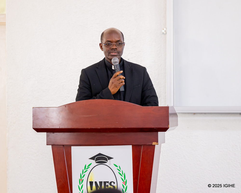 The Rector of INES-Ruhengeri, Father Dr. Baribeshya Jean Bosco, emphasized that the newly established center is designed to enhance students' understanding of human rights.