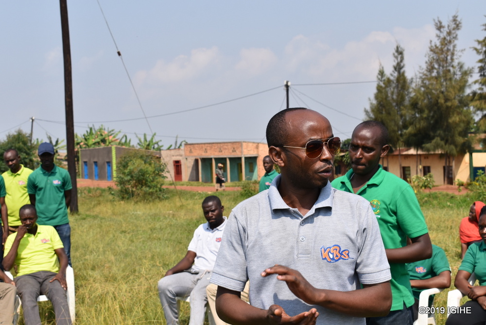 The Managing Director of KBS Ltd, Emmanuel Habanabakize said they decided to join residents in the community work on request of Gikomero sector officials.