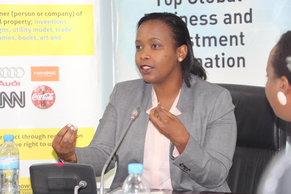 The CEO of RDB, Clare Akamanzi