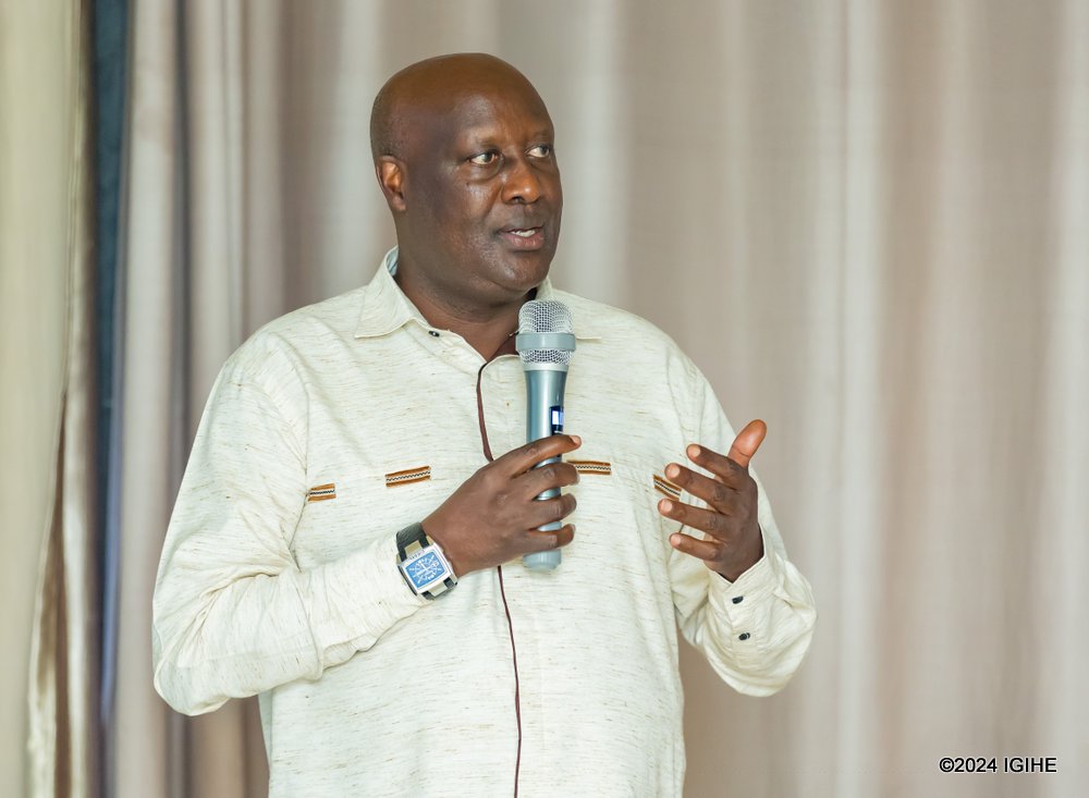 The Chairperson and Spokesperson of the Rwanda Medical and Dental Council, Col. Dr. Afrika Gasana Guido.