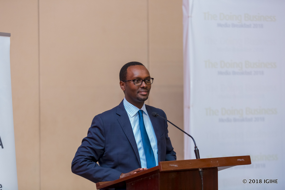 Rwanda Development Board (RDB) Chief Operating Officer, Emmanuel Hategeka.