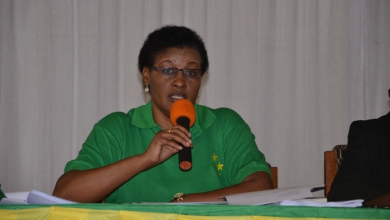 The Acting president of PL, Mukabalisa Donatille