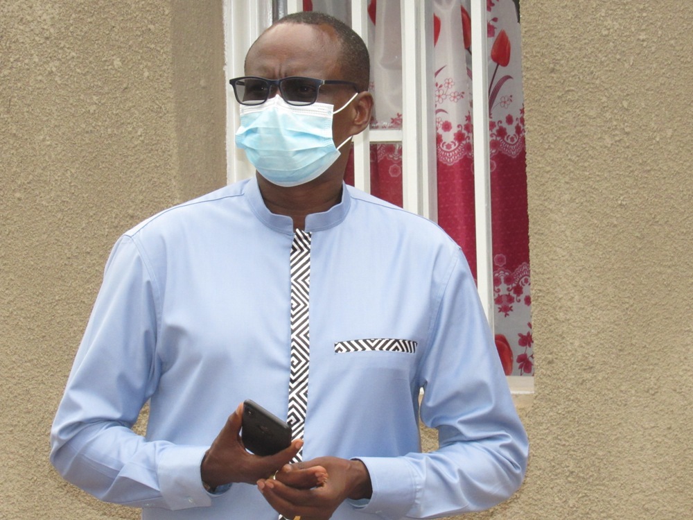 Murenzi Jean Claude urged residents to take good care of the house they are given because it is theirs