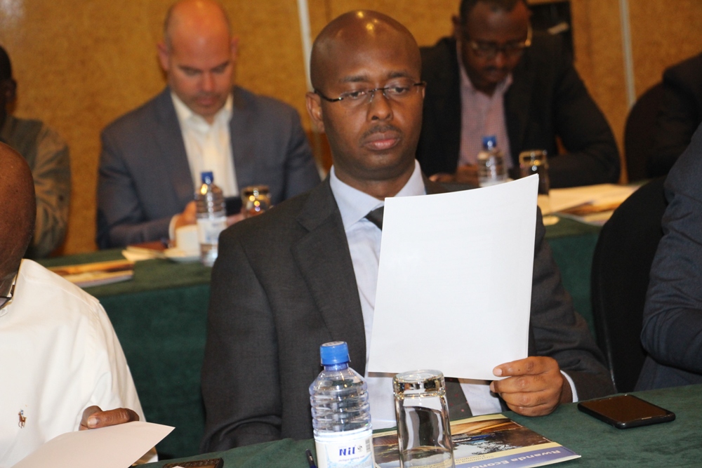 Yusuf Murangwa, the General Director of National Institute of Statistics of Rwanda (NISR)